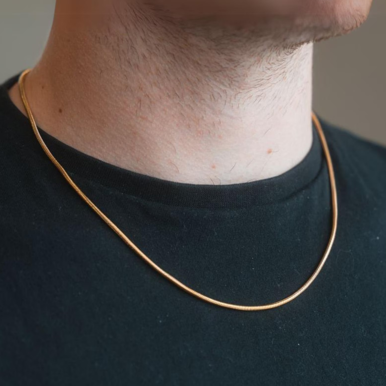 Golden Round Chain