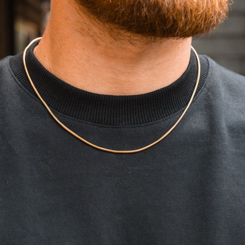 Golden Round Chain