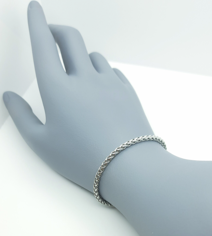 Silver Thread Bracelet