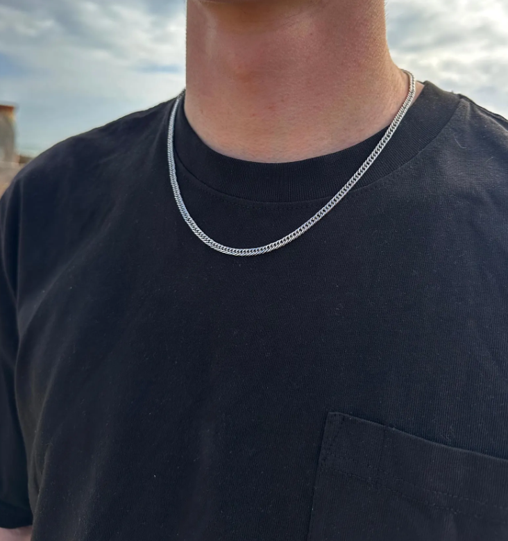 Silver Cuban Chain