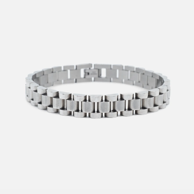 Silver Strap Bracelet