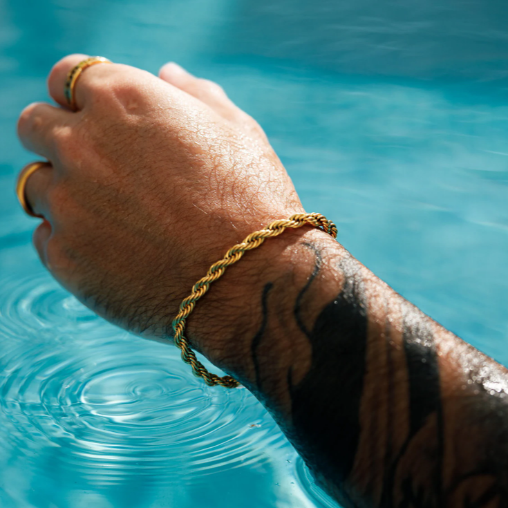 Golden Rope Bracelet