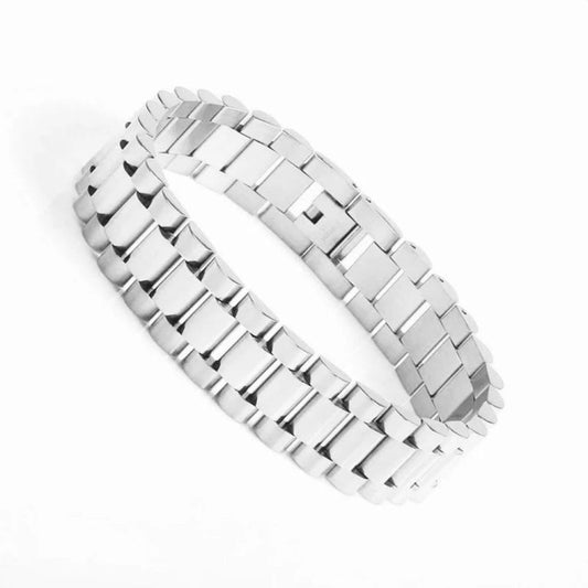 Silver Strap Bracelet