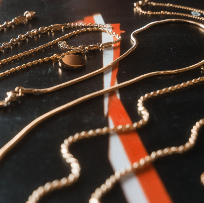 Golden Round Chain