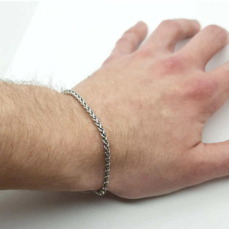 Silver Thread Bracelet
