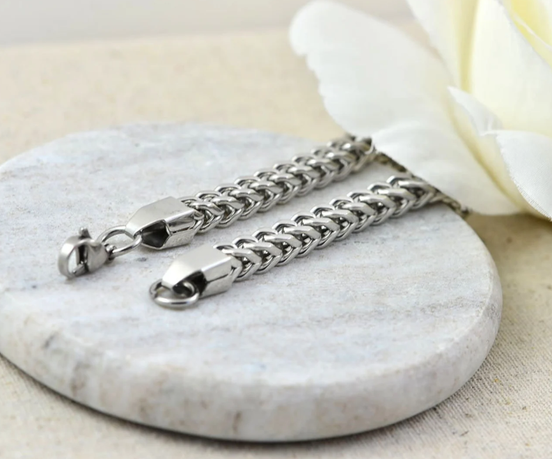 Silver Franco Bracelet