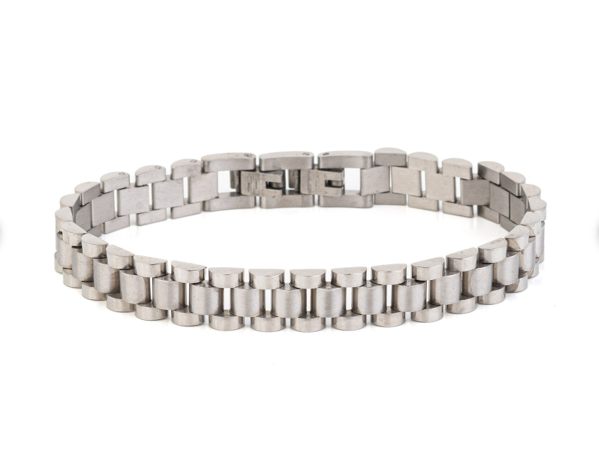 Silver Strap Bracelet