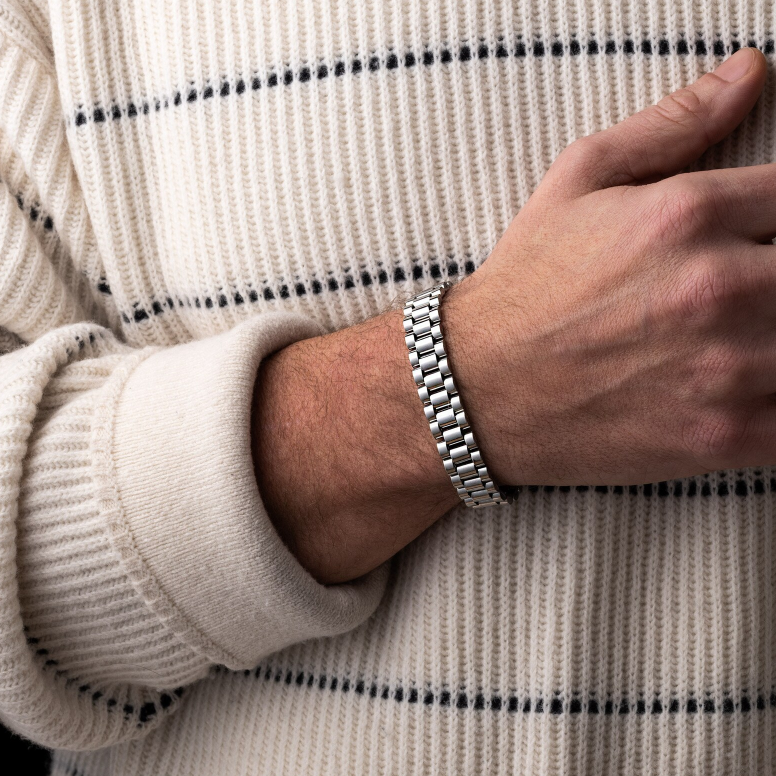 Silver Strap Bracelet