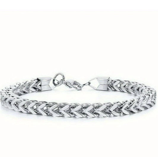 Silver Franco Bracelet